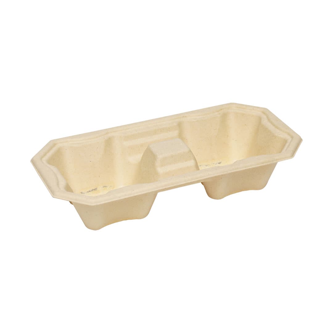 Bamboo Pulp Carry Tray
