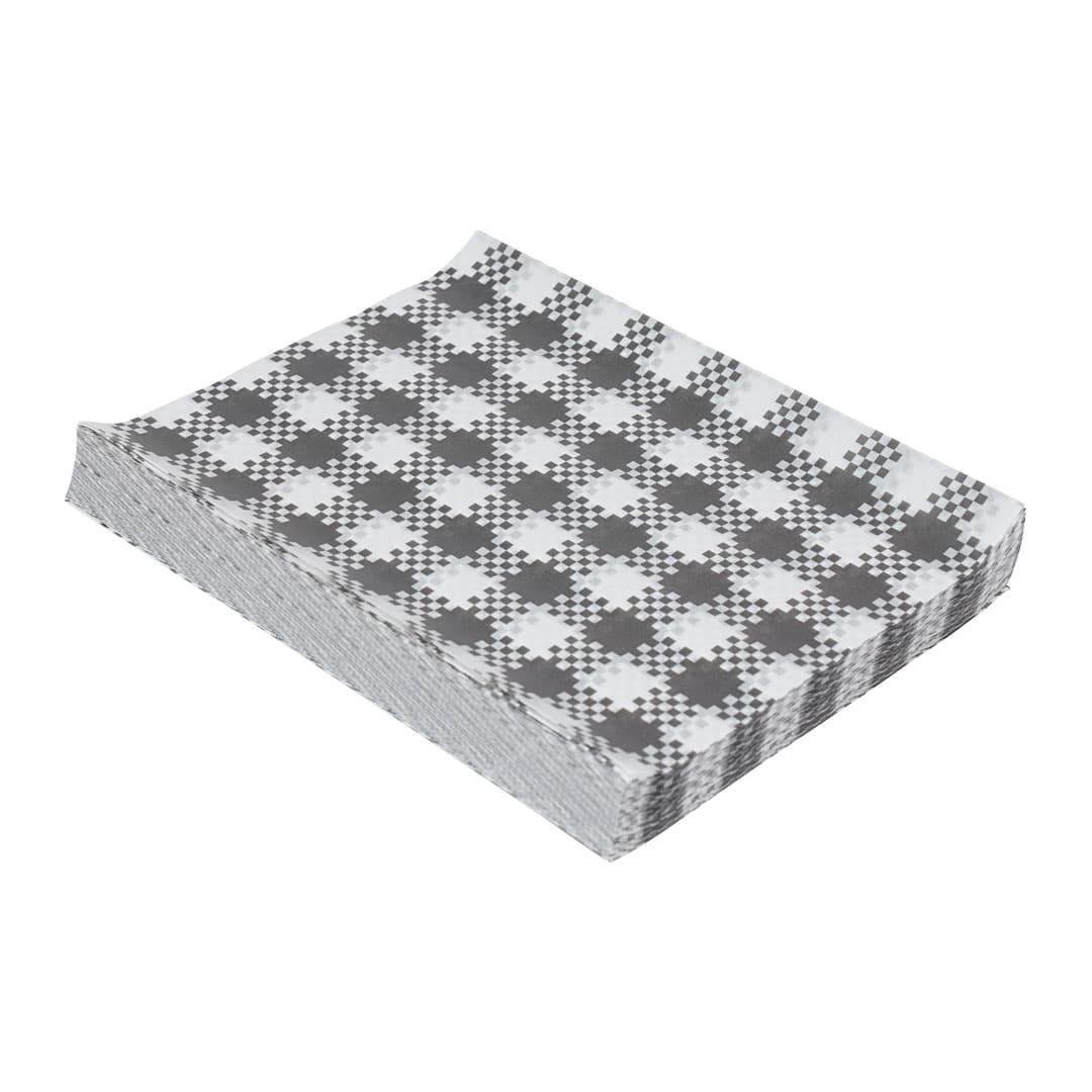 Premium Gingham Greaseproof Paper