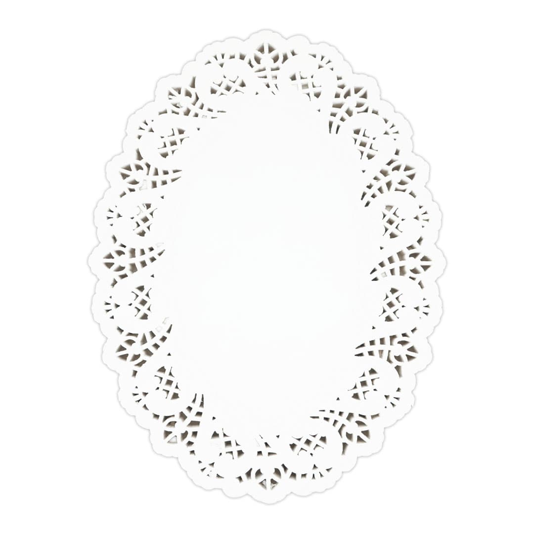 Oval Lace Doyleys