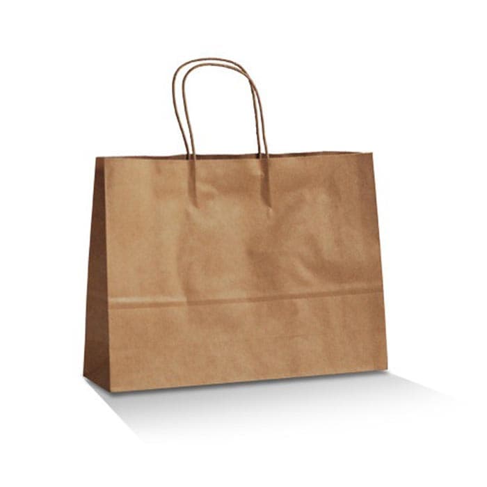 Twist Handle Brown Kraft Paper Bags