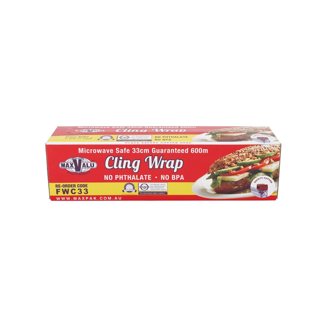 Clear PE Cling Wrap With Dispenser