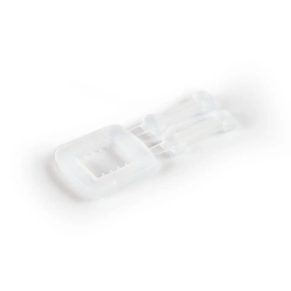 White Plastic Buckles for Poly Strapping