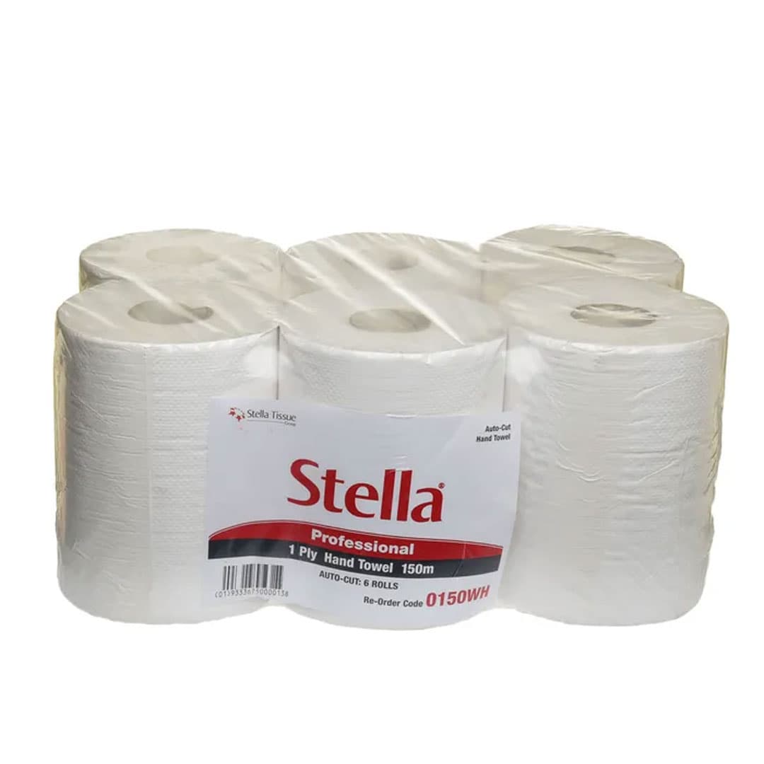 1 Ply Deluxe Auto Cut Hand Towel Roll