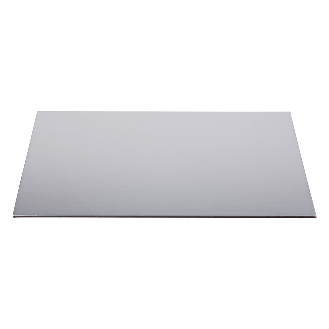 Rectangular Silver Standard Foiled Cake Boards