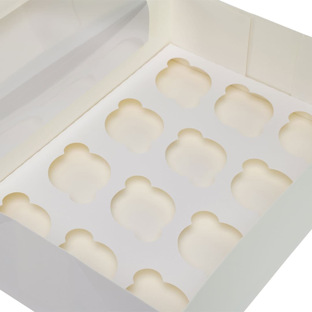 Premium Window Cake Box Cupcake Inserts